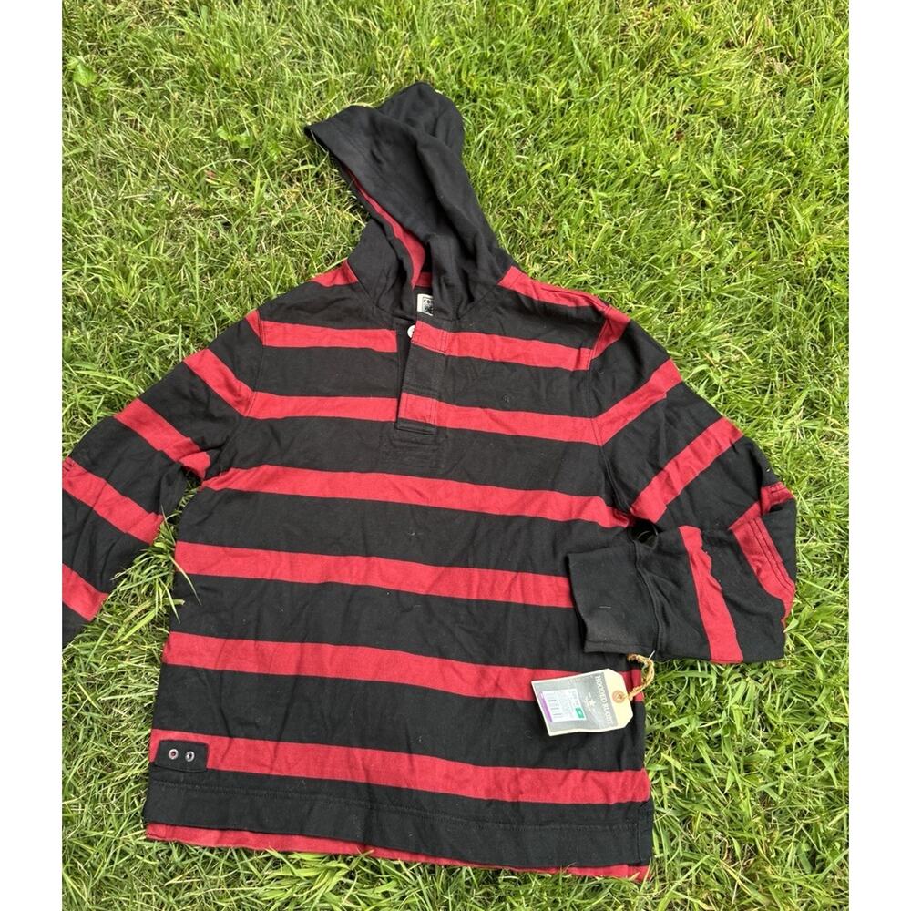 Converse One Star Mens Pullover Freddie Krueger Cotton Hoodie Stripe Medium NWT - Picture 2 of 10